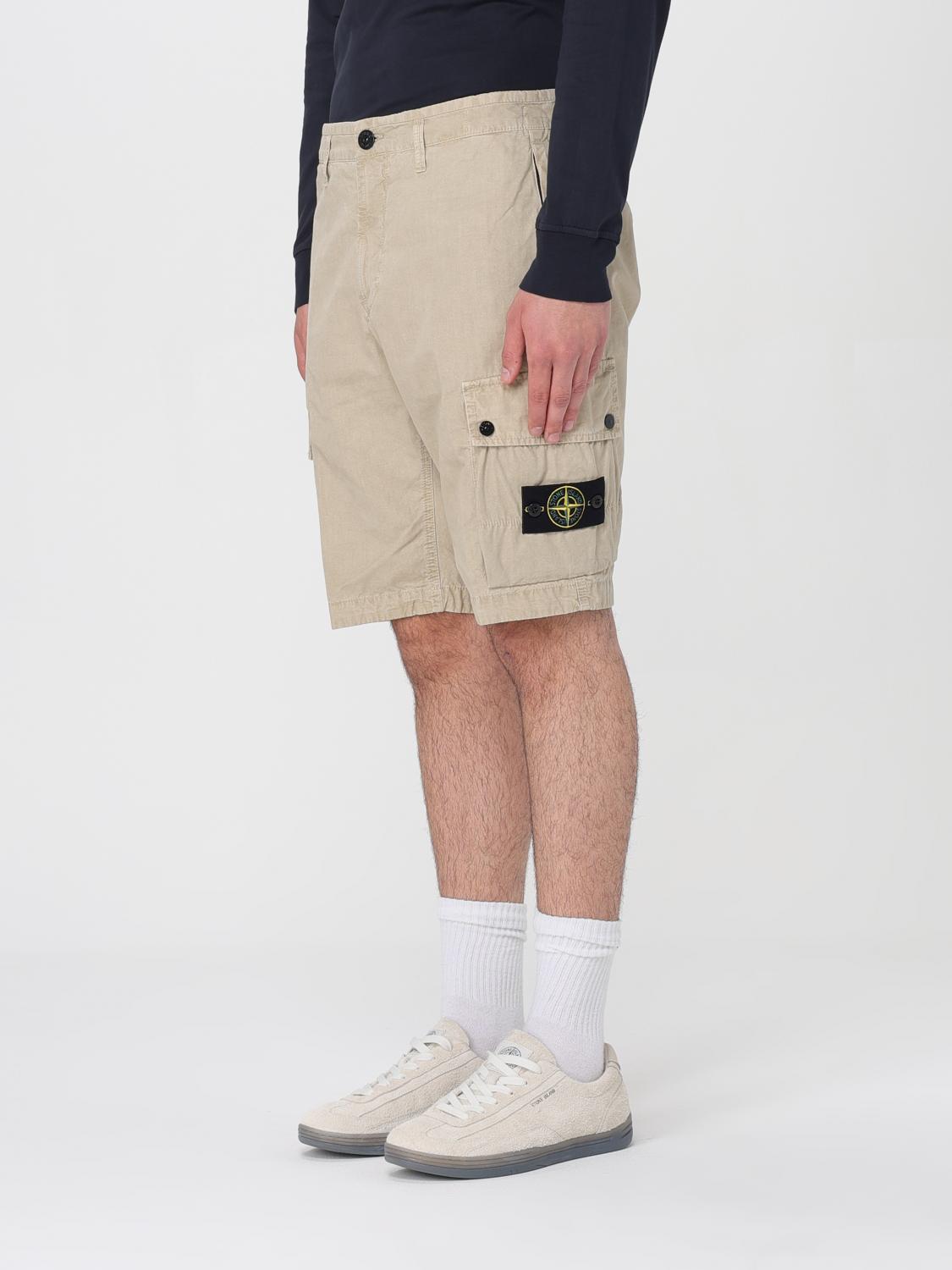 Stone Island ショートパンツ メンズ - ベージュ | L11WA | GIGLIO.COM
