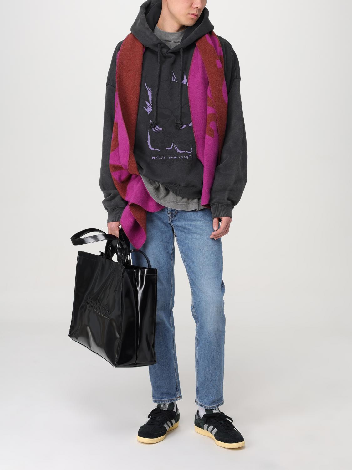 Acne Studios バッグ メンズ - ブラック | C10163 | GIGLIO.COM