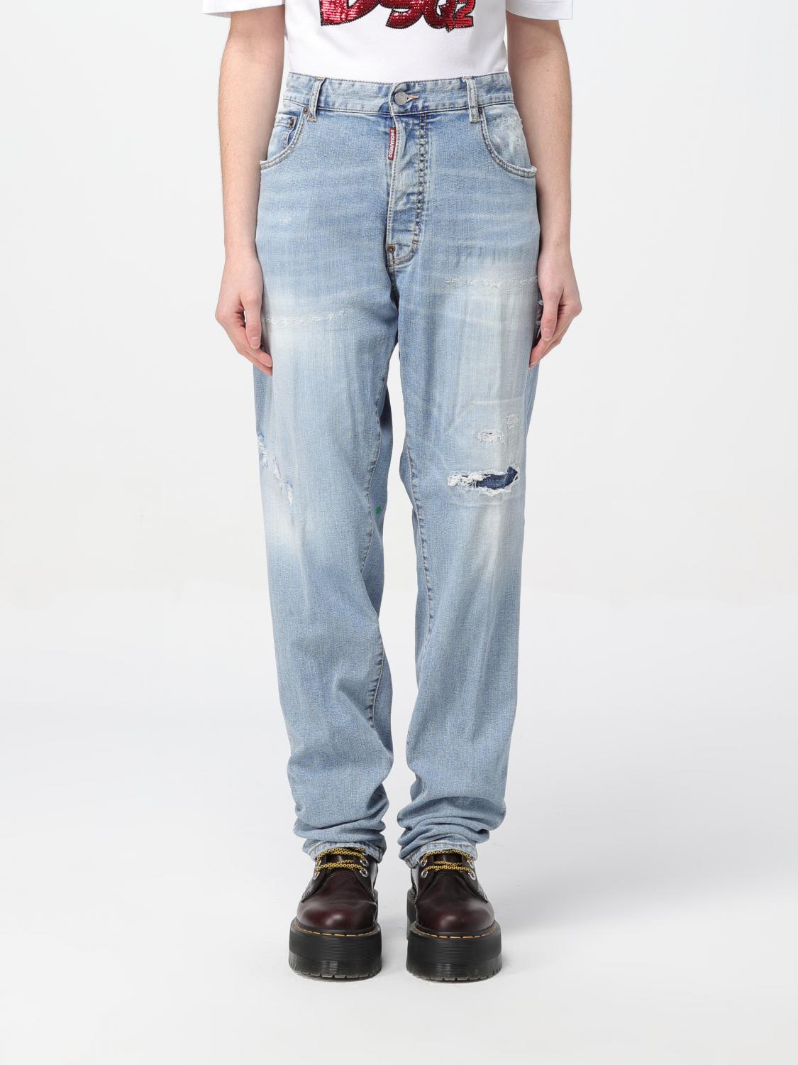 DSQUARED2 VAQUEROS: Vaquero mujer Dsquared2, Azul Oscuro - Img 1