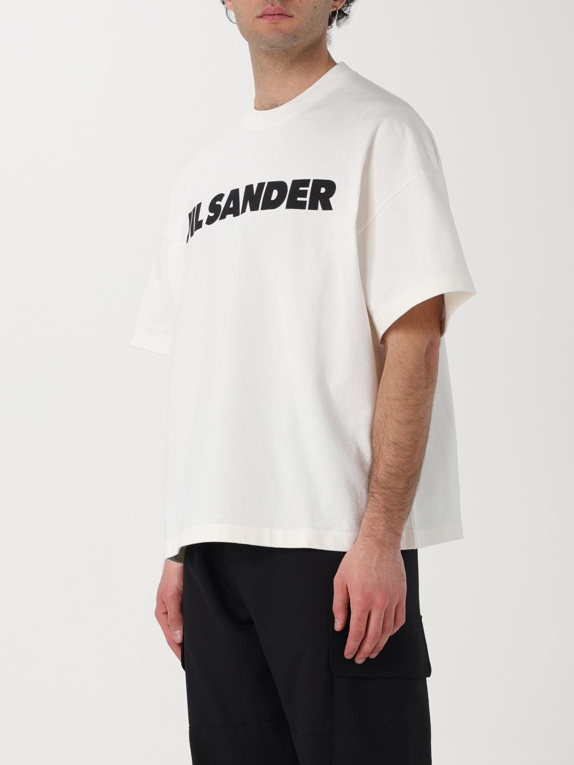 JIL SANDER T-SHIRT: T-shirt oversize Jil Sander in cotone, Bianco - Img 4