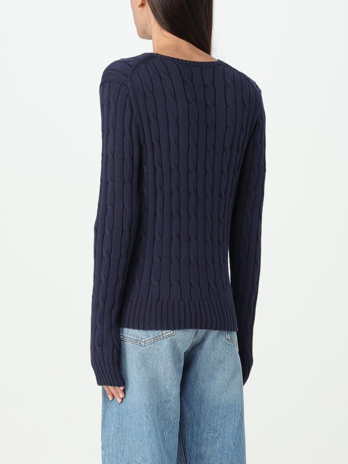 POLO RALPH LAUREN PULLOVER: Pullover damen Polo Ralph Lauren, Blau - Img 2