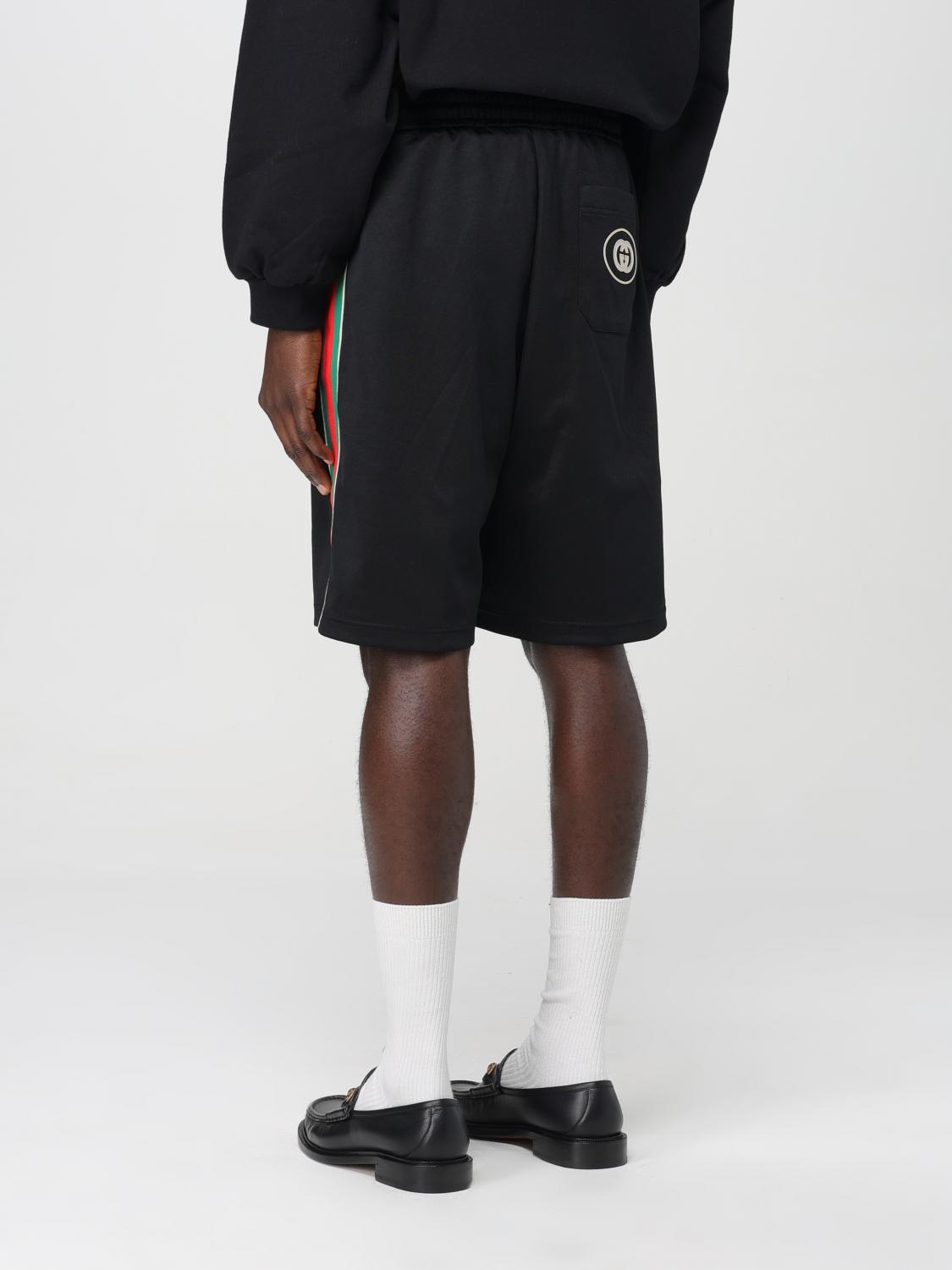 GUCCI SHORTS: Short men Gucci, Black - Img 3