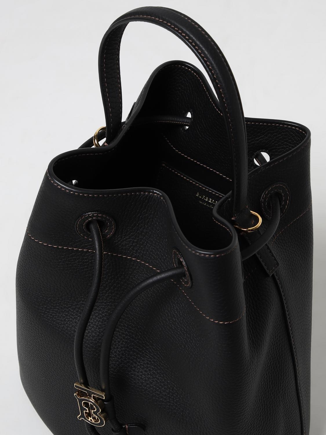 BURBERRY HANDBAG: Shoulder bag woman Burberry, Black - Img 5