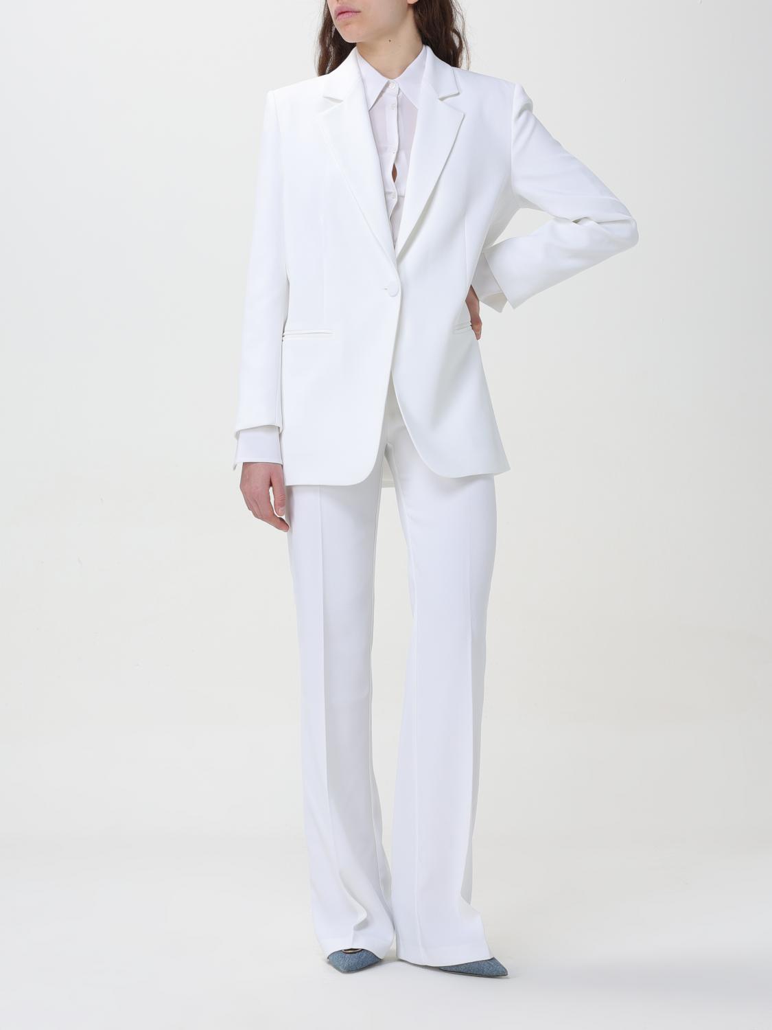 パンツ PINKO Woman Pants Milk 1000547624 O62 PINKO: Pants woman - White | Pinko pants 100547624 online at