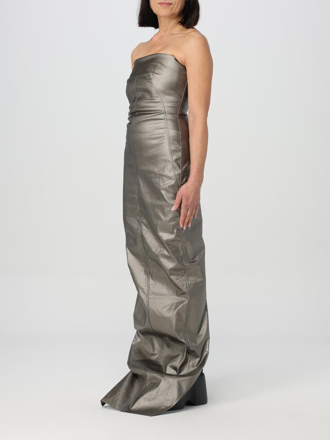 ワンピース RICK OWENS Woman Dress Grey RP01D2524SCT 68 Rick Owens Outlet: Dress woman - Grey | Rick Owens dress