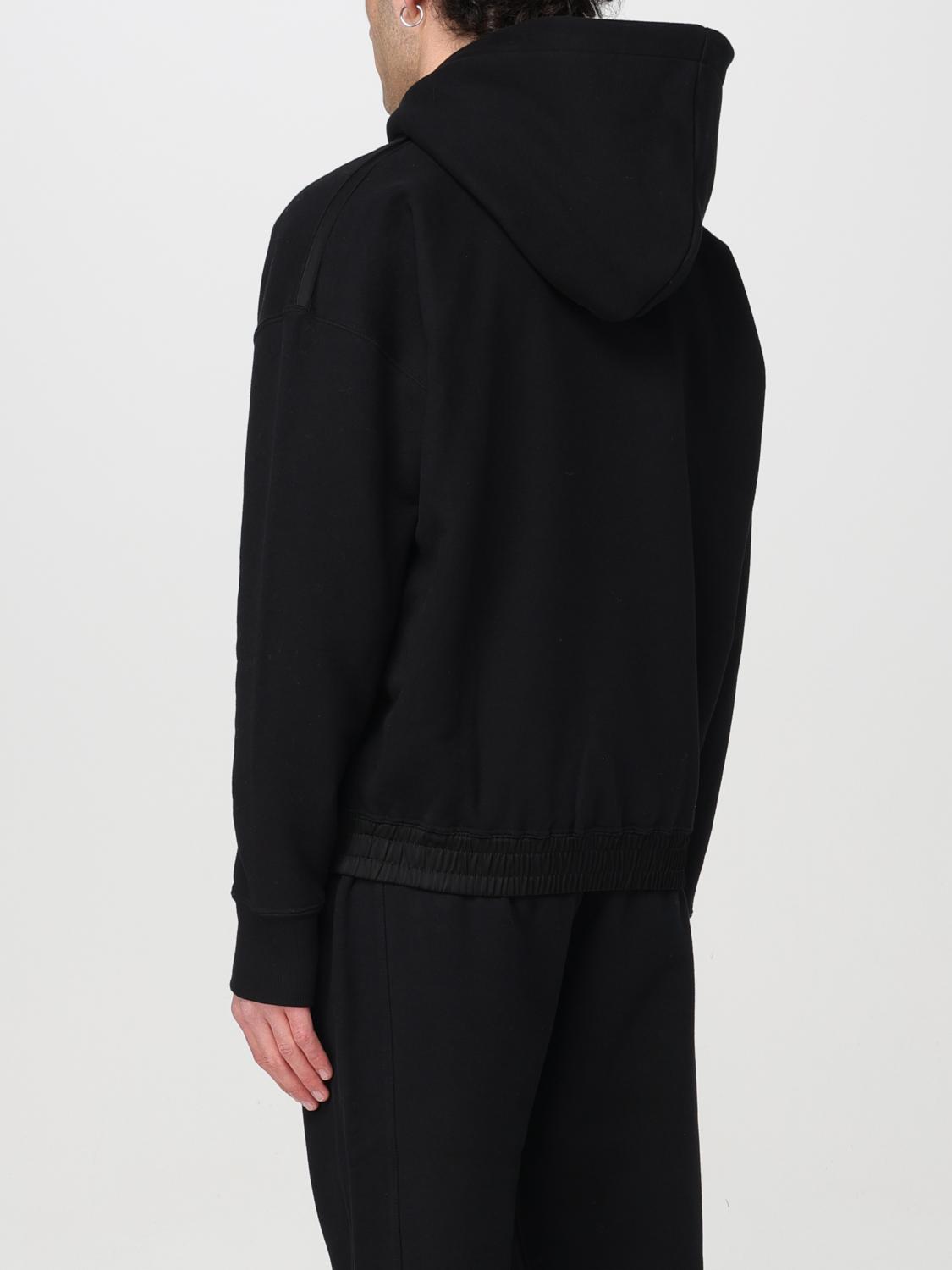 SAINT LAURENT SWEATSHIRT: Pullover herren Saint Laurent, Schwarz - Img 3