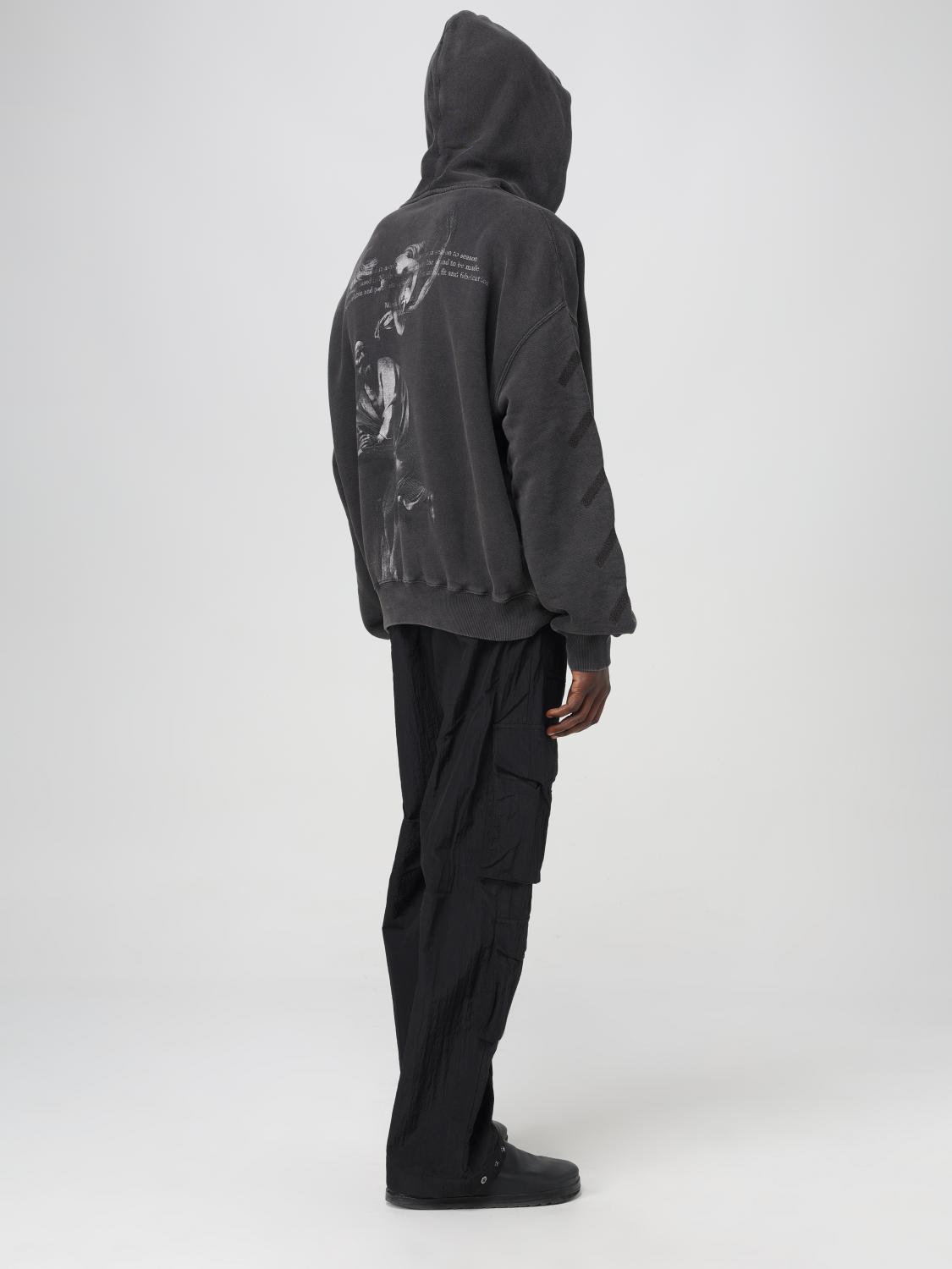 OFF-WHITE SUDADERA: Sudadera hombre Off-white, Negro - Img 2