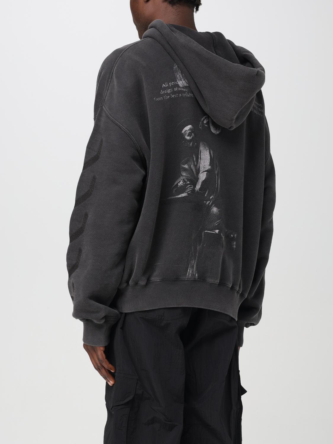OFF-WHITE SUDADERA: Sudadera hombre Off-white, Negro - Img 3