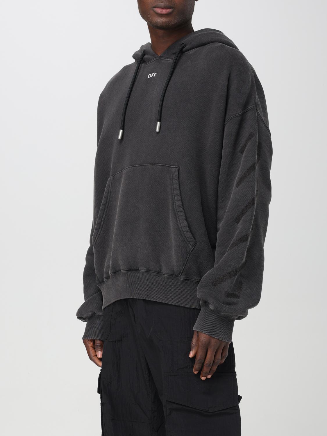 OFF-WHITE SUDADERA: Sudadera hombre Off-white, Negro - Img 4