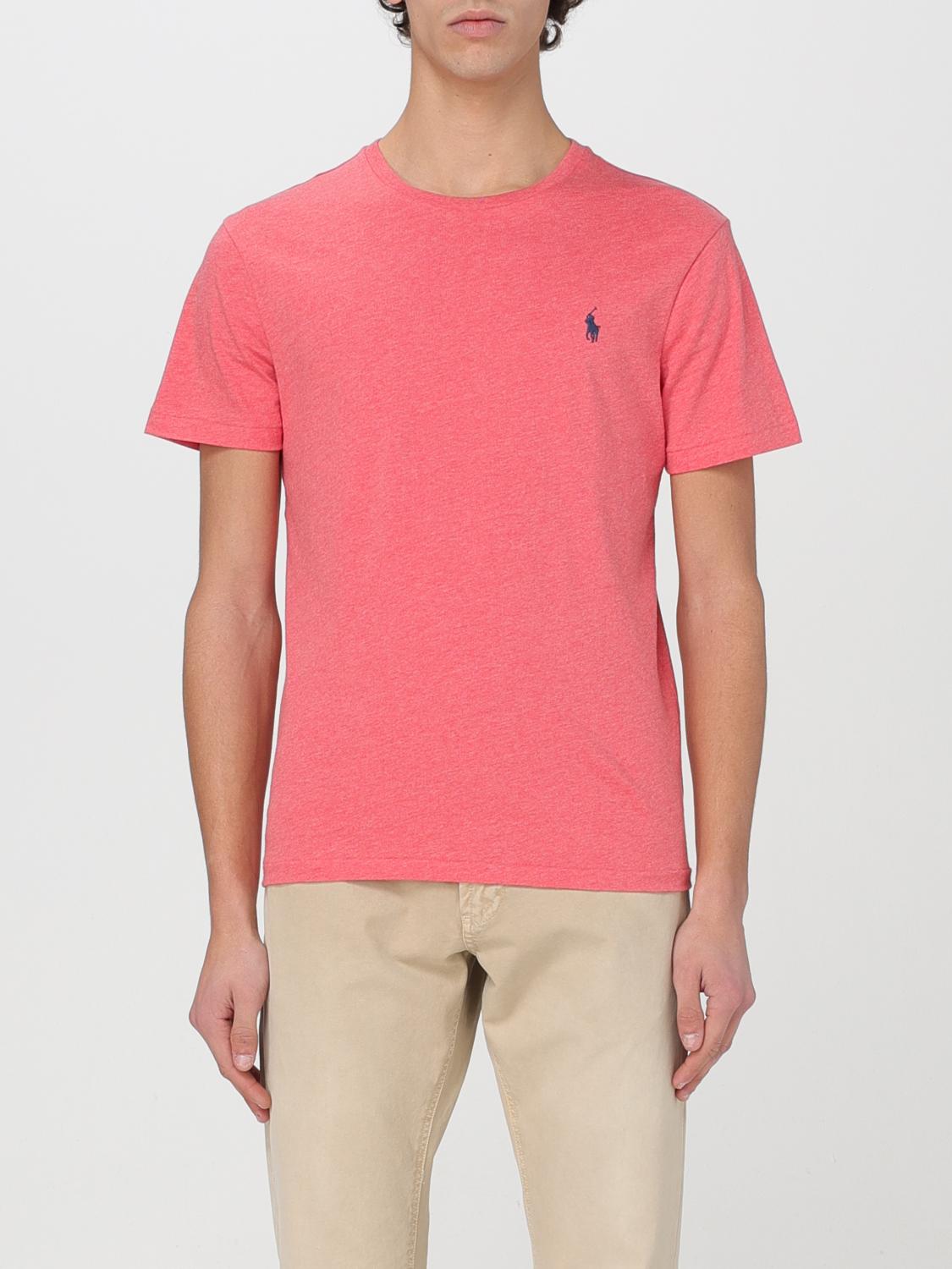 POLO RALPH LAUREN T-SHIRT: T-shirt herren Polo Ralph Lauren, Rot - Img 1