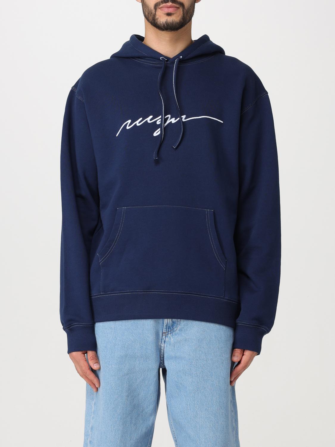 MSGM 卫衣: 卫衣 男士 MSGM, 蓝色 - Img 1