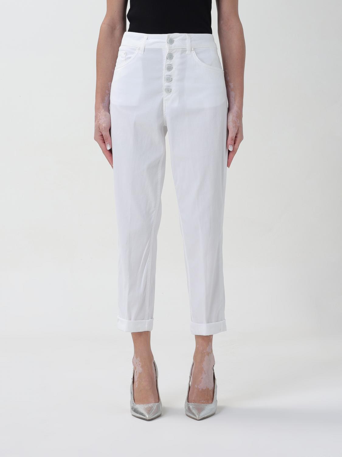 DONDUP VAQUEROS: Vaquero mujer Dondup, Blanco - Img 1