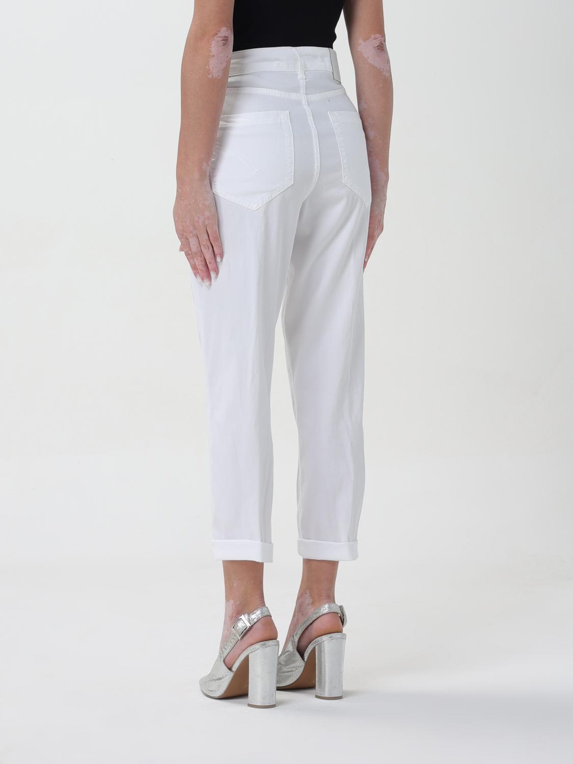 DONDUP VAQUEROS: Vaquero mujer Dondup, Blanco - Img 2