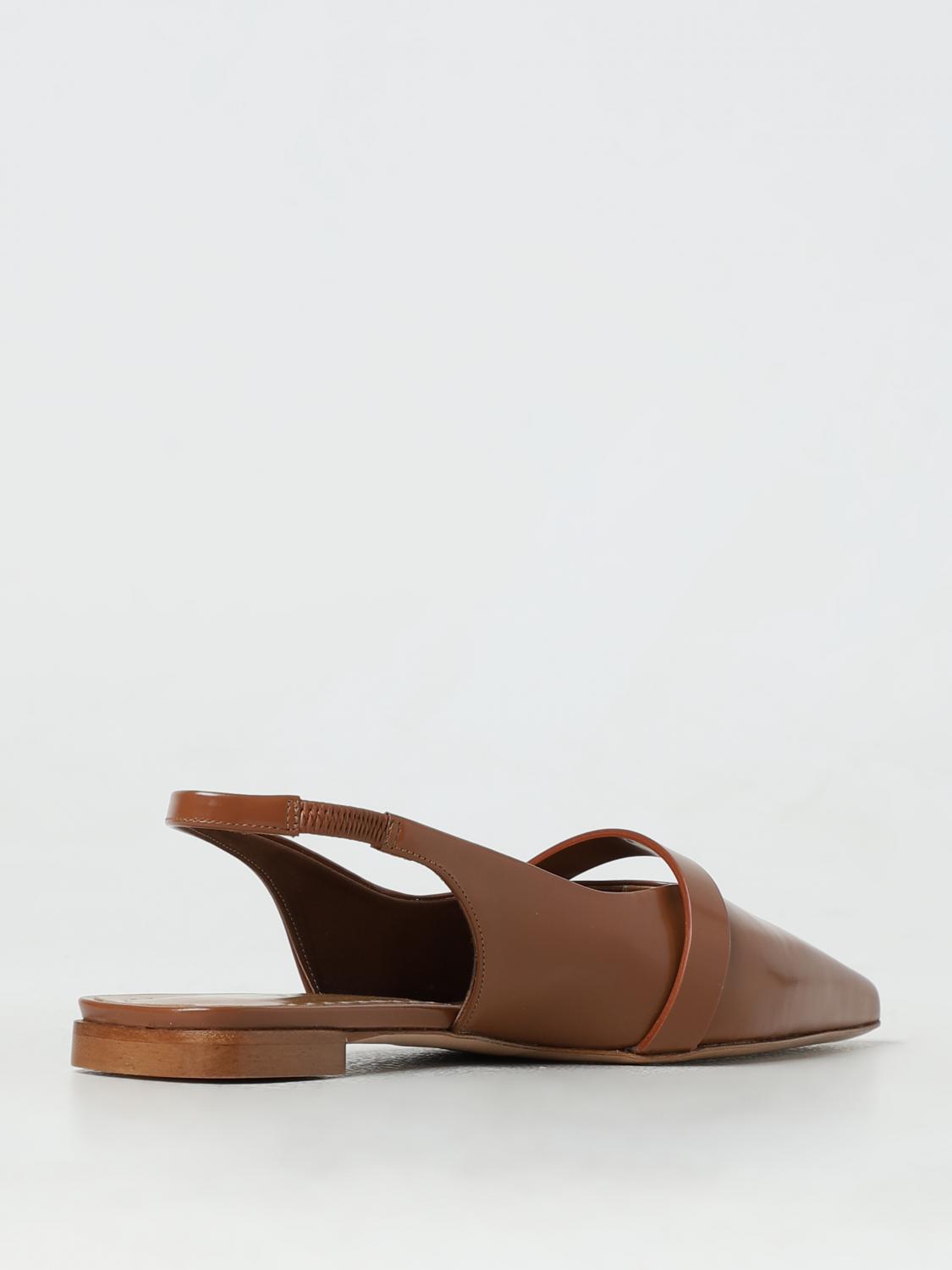 MAX MARA CHAUSSURES PLATES: Chaussures femme Max Mara, Cuir - Img 3