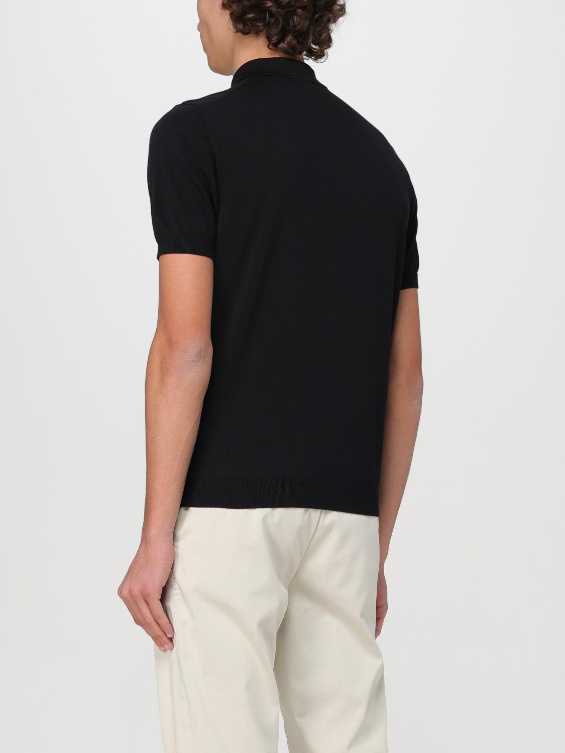 DRUMOHR POLO: Polo hombre Drumohr, Negro - Img 2