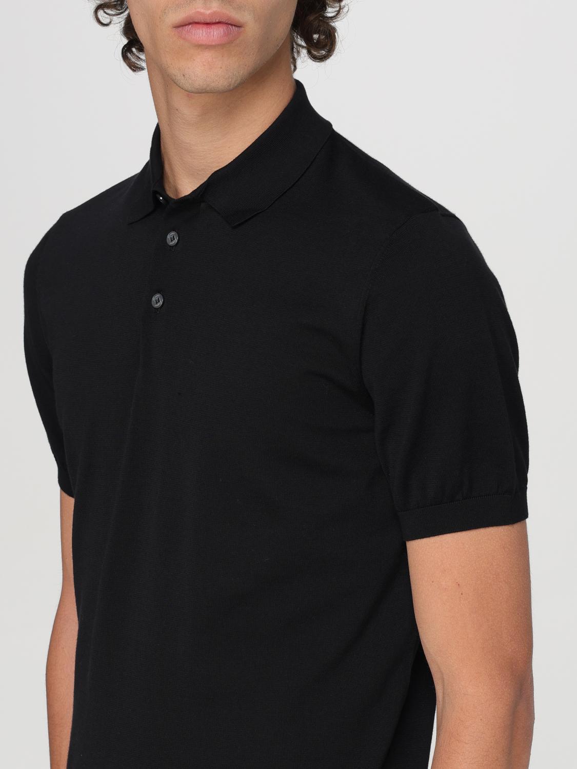 DRUMOHR POLO: Polo hombre Drumohr, Negro - Img 3