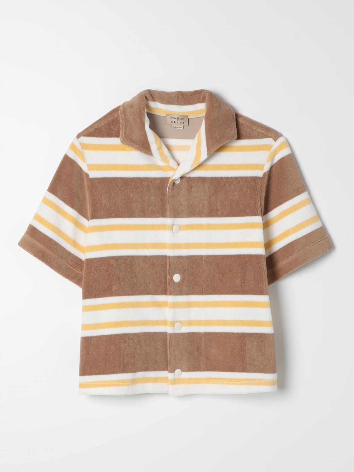 Gucci Peter Rabbit™ x terry cloth shirt - Yellow | 773250XJF77