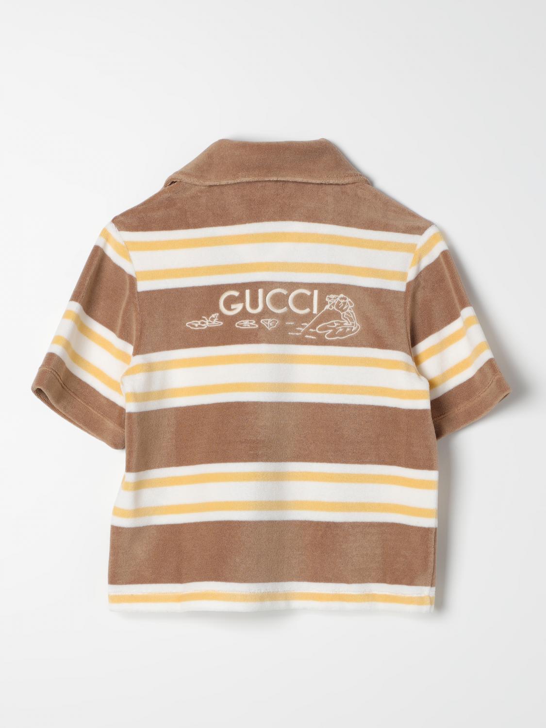 Gucci Peter Rabbit™ x terry cloth shirt - Yellow | 773250XJF77