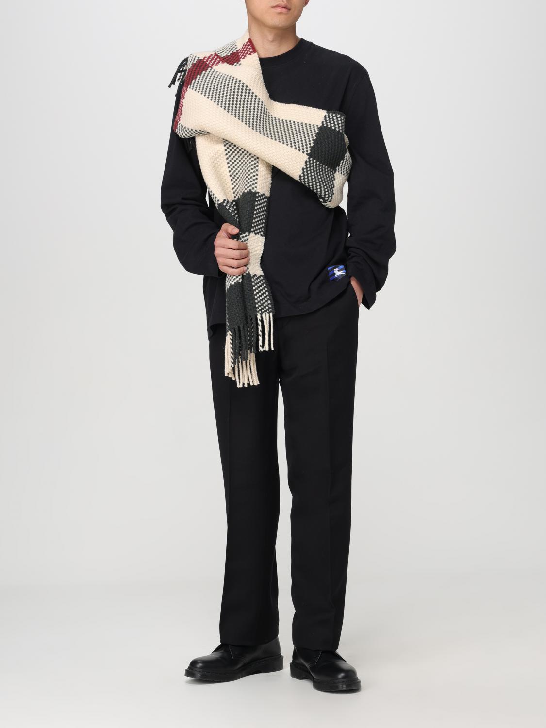 BURBERRY SCHAL: Schal herren Burberry, Bunt - Img 4