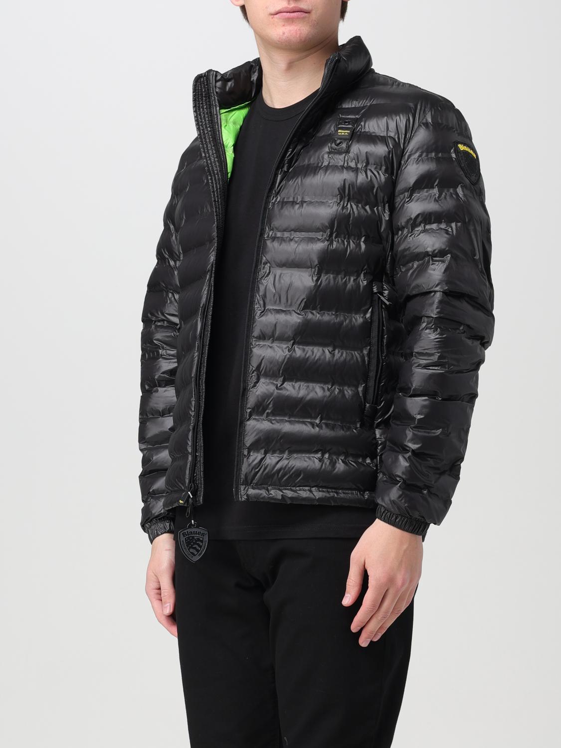 BLAUER JACKET: Jacket men Blauer, Black - Img 3
