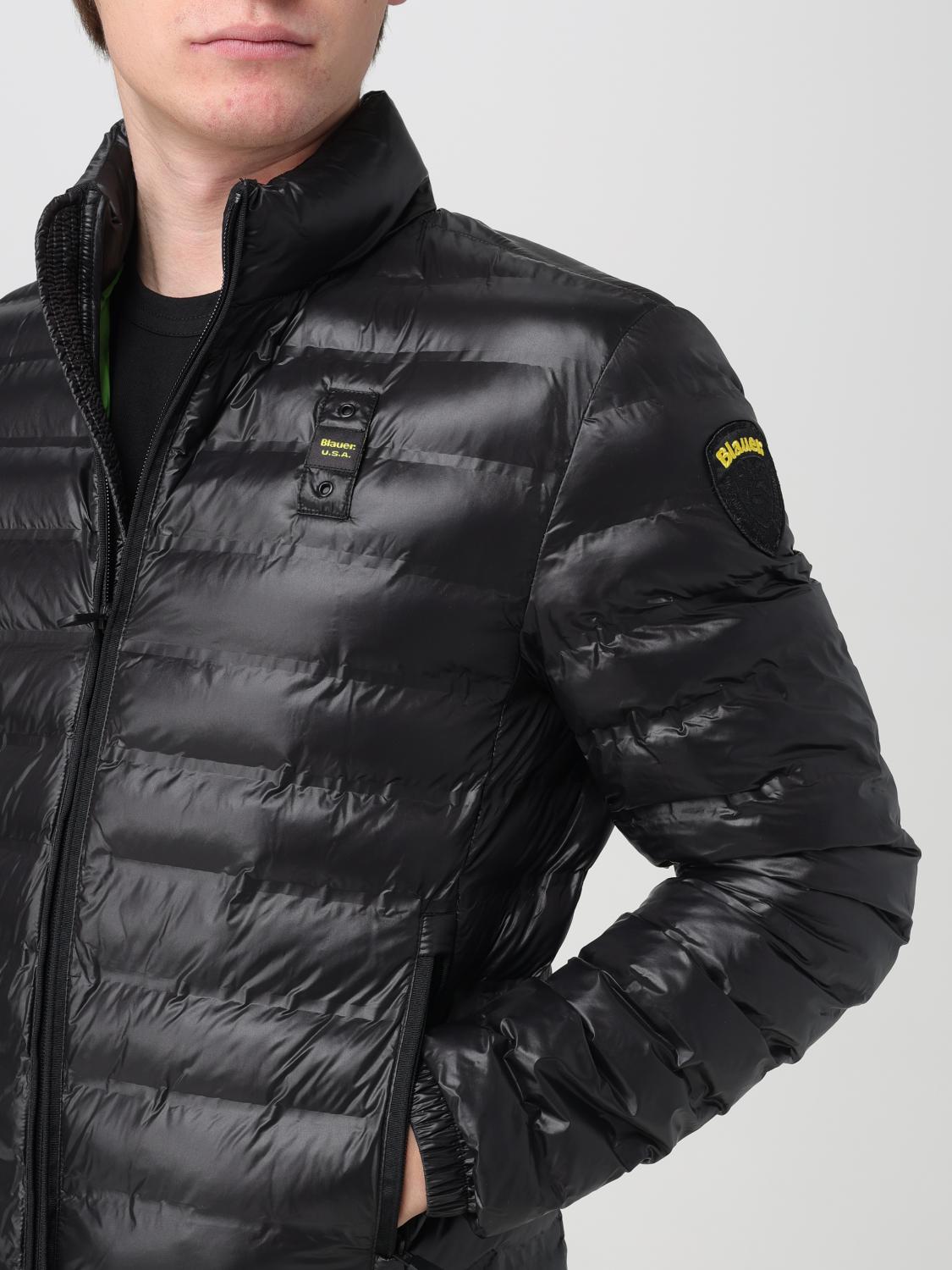 BLAUER JACKET: Jacket men Blauer, Black - Img 4