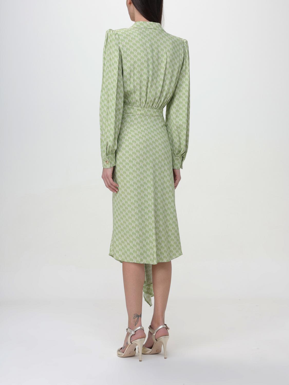Elisabetta Franchi Dress woman - Green | ABS53 | GIGLIO.COM Elisabetta Franchi Dress woman - Green | ABS53 | GIGLIO.COM