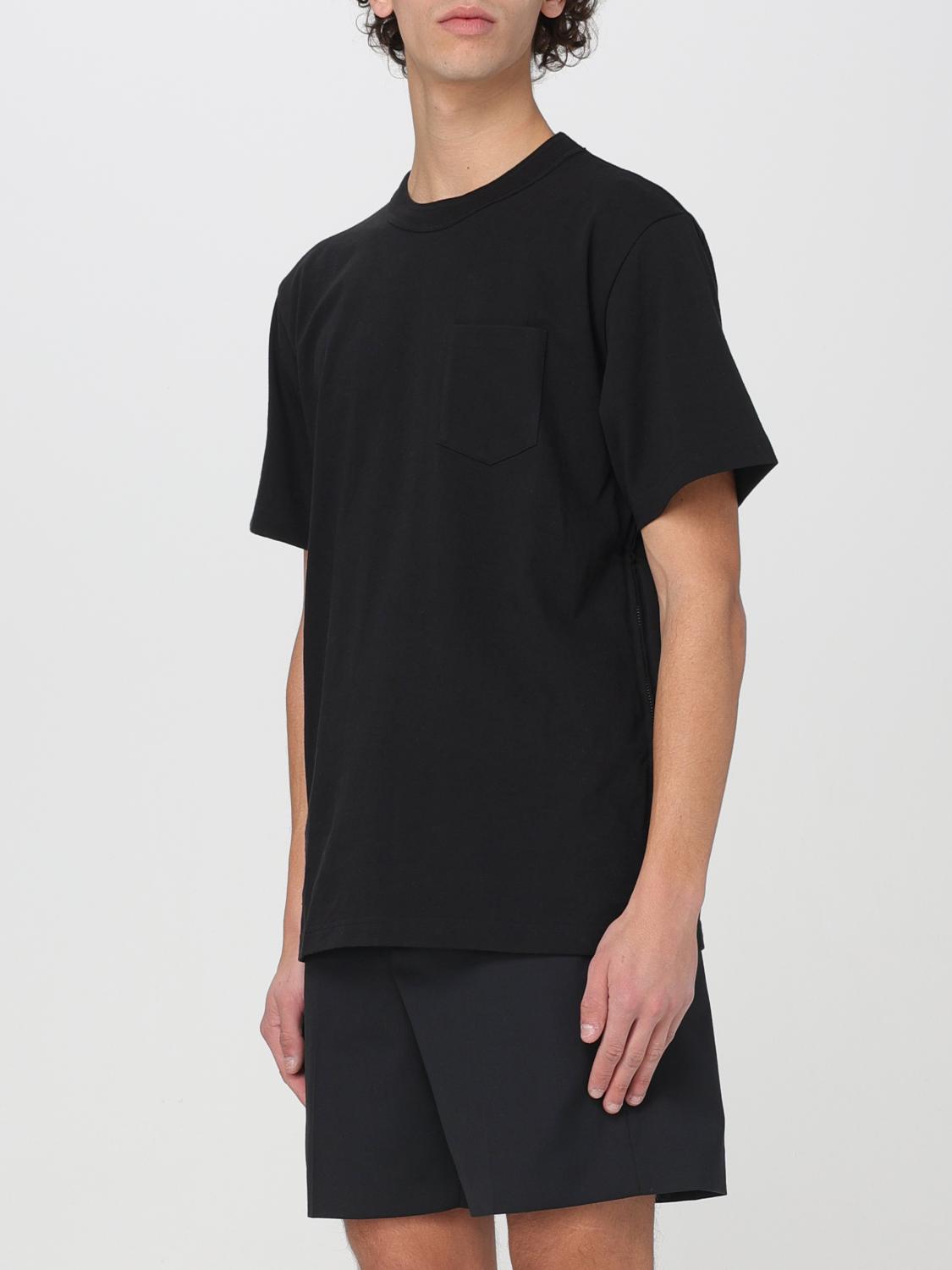 Sacai T-shirt men - Black | SCM063 | GIGLIO.COM