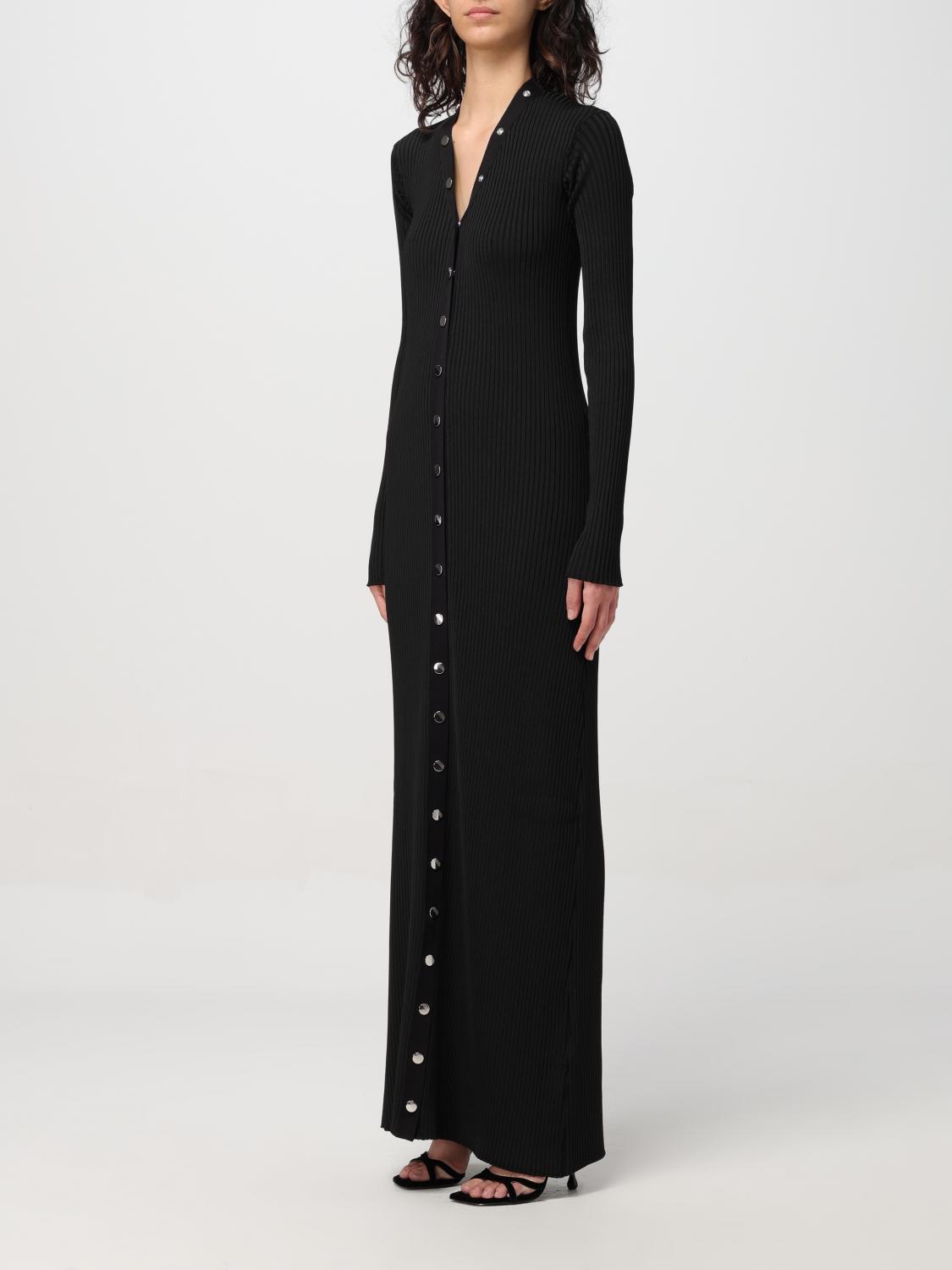 THE ATTICO KLEID: Pullover damen The Attico, Schwarz - Img 3
