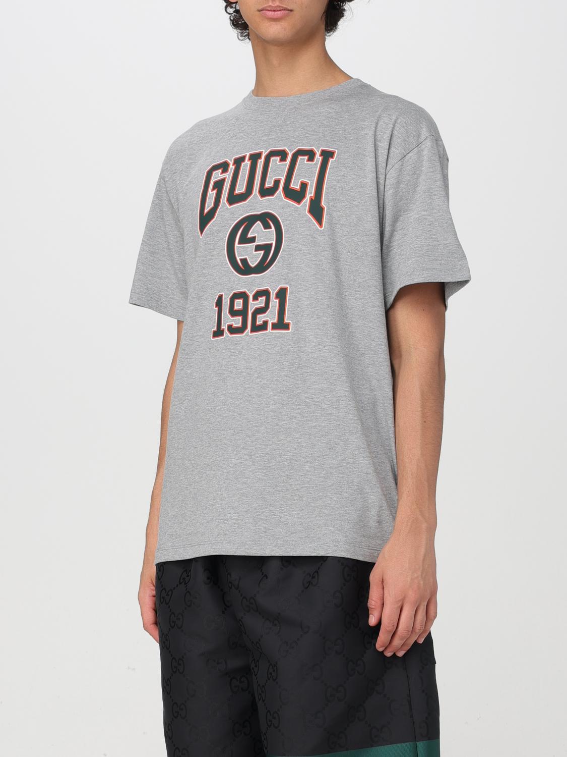 GUCCI Tシャツ 140cm Gucci T-shirt men - Grey | 771758XJGA5 | GIGLIO.COM