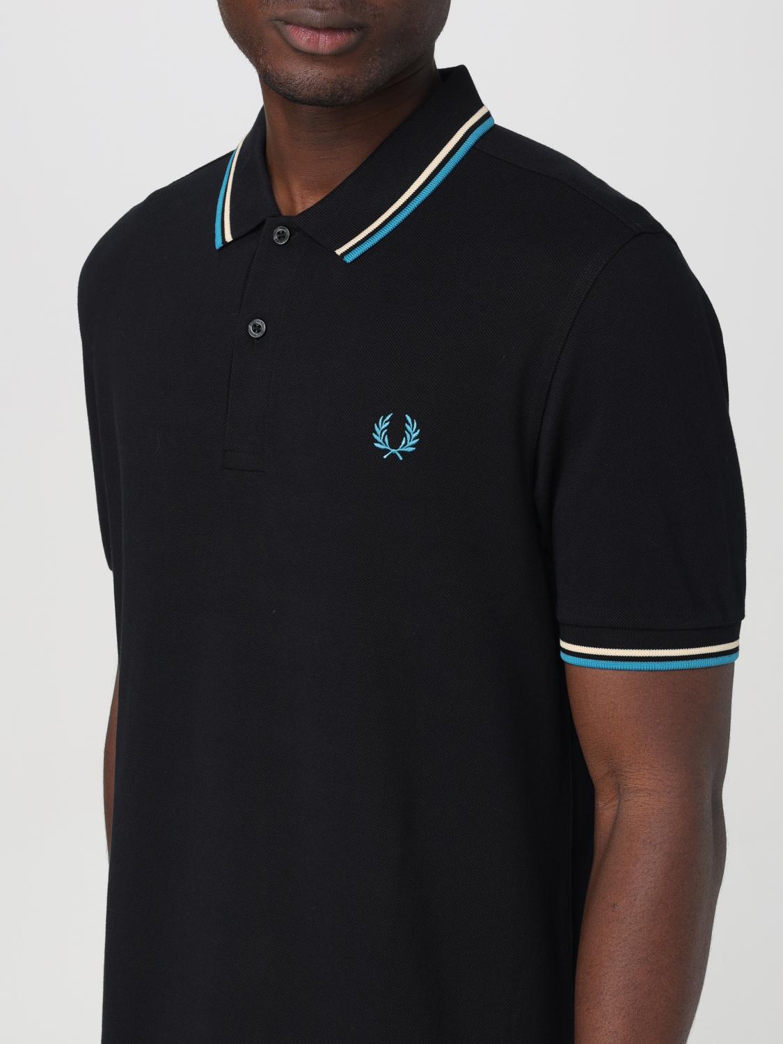 FRED PERRY POLO: Polo hombre Fred Perry, Negro - Img 3