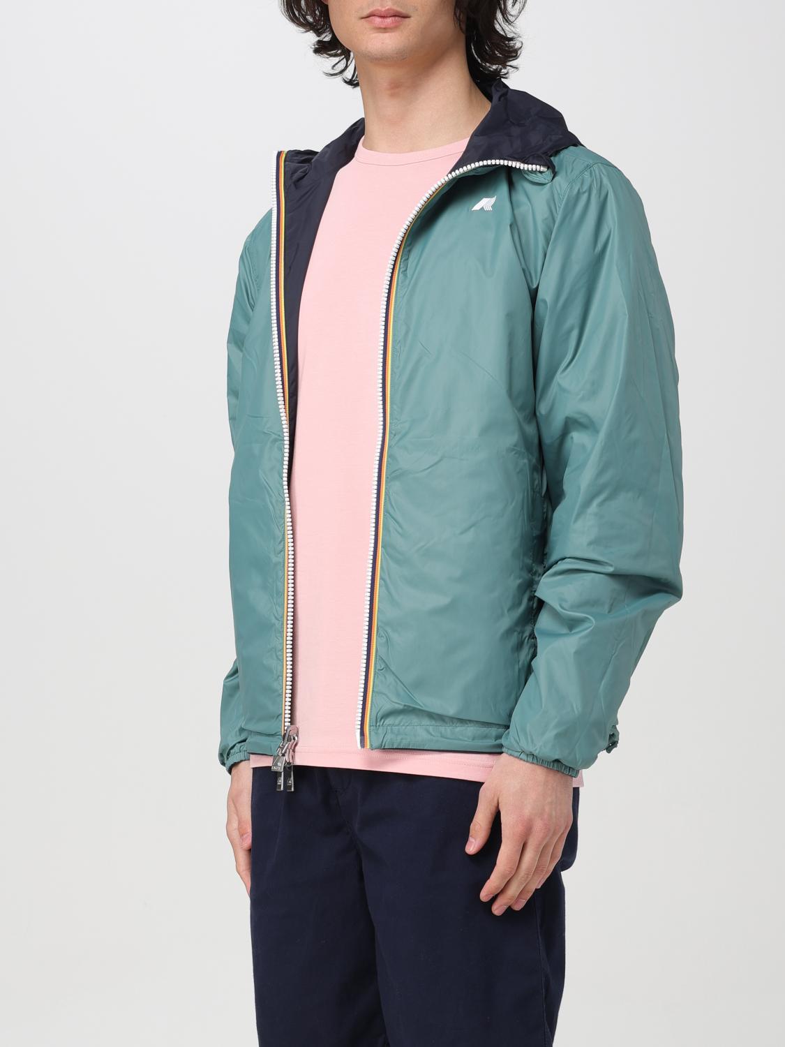 K-WAY JACKET: Jacket men K-way, Blue 1 - Img 3