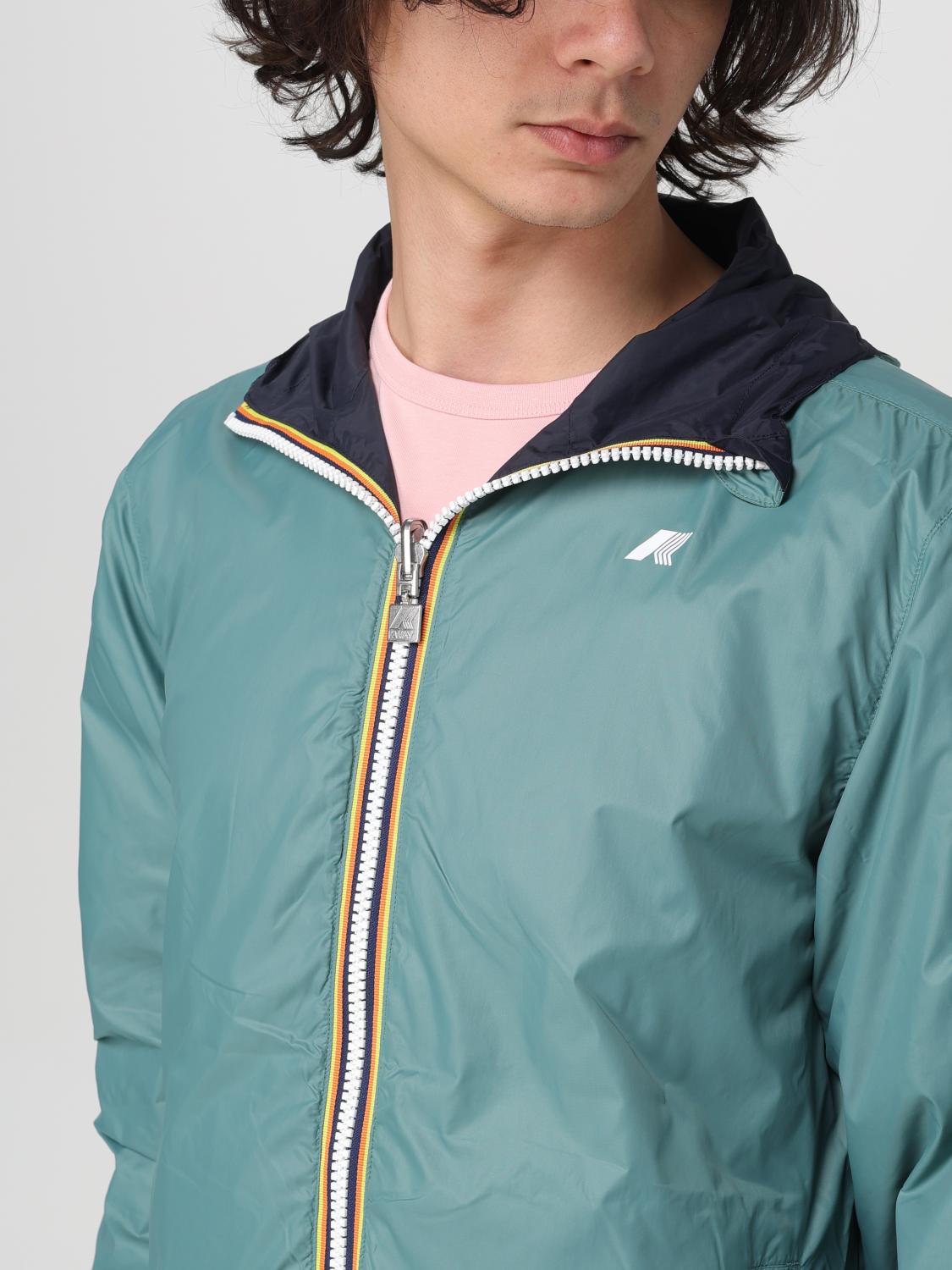 K-WAY JACKET: Jacket men K-way, Blue 1 - Img 4