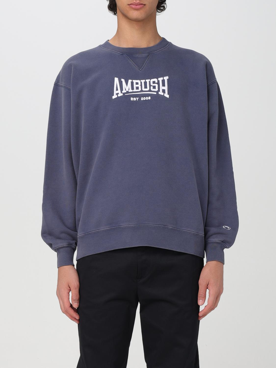 AMBUSH SWEATSHIRT: Pull homme Ambush, Bleu - Img 1