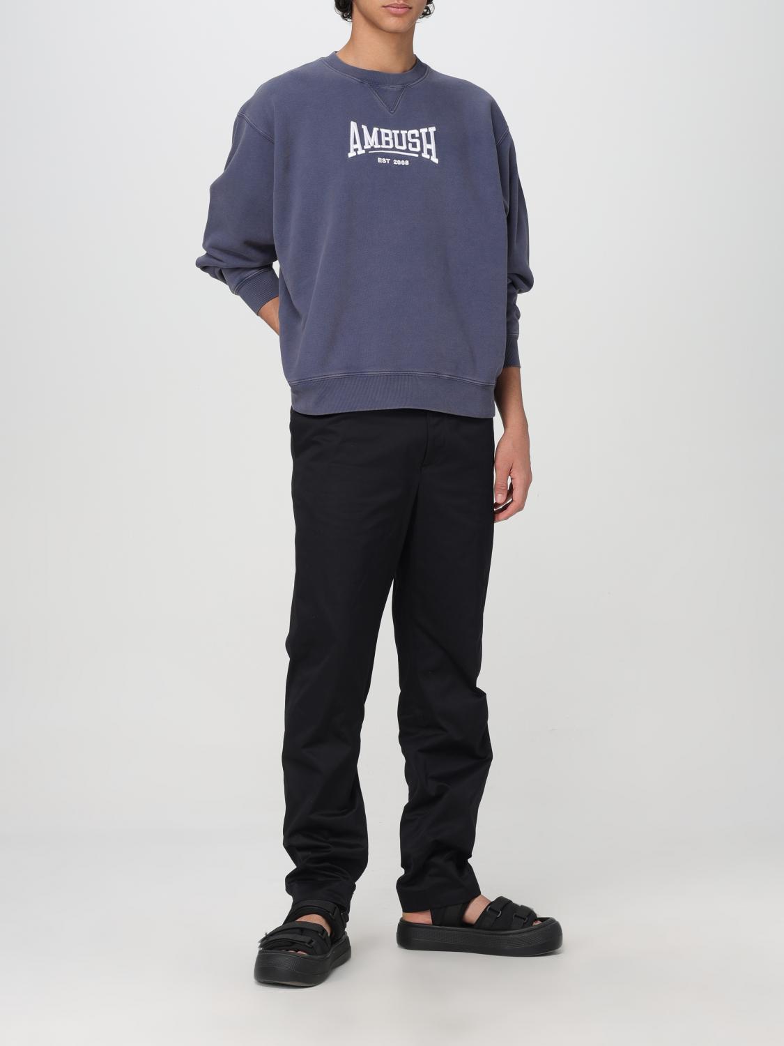 AMBUSH SWEATSHIRT: Pull homme Ambush, Bleu - Img 2
