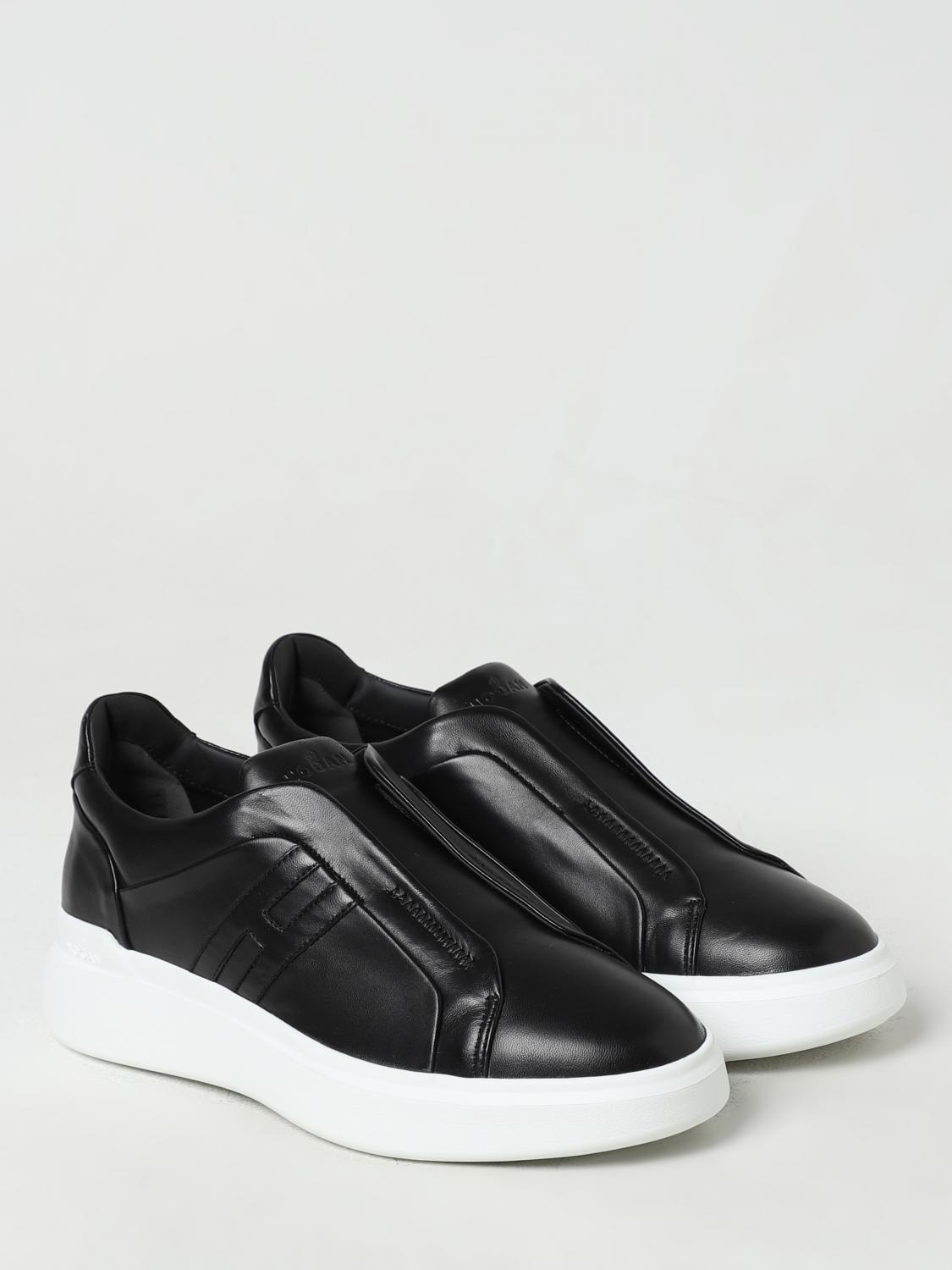HOGAN SNEAKERS: Sneakers Hogan in pelle , Nero - Img 2