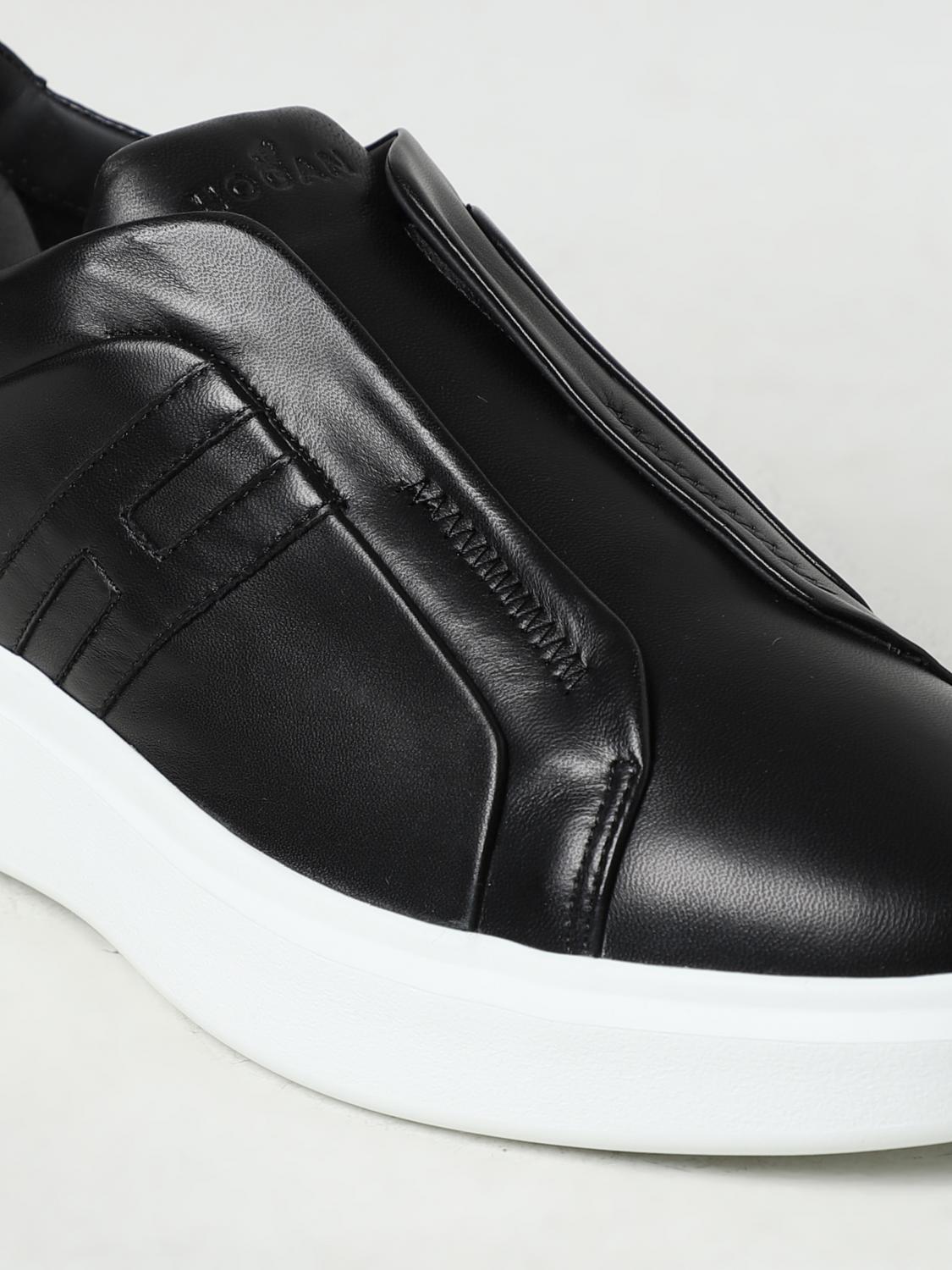 HOGAN SNEAKERS: Sneakers Hogan in pelle , Nero - Img 4