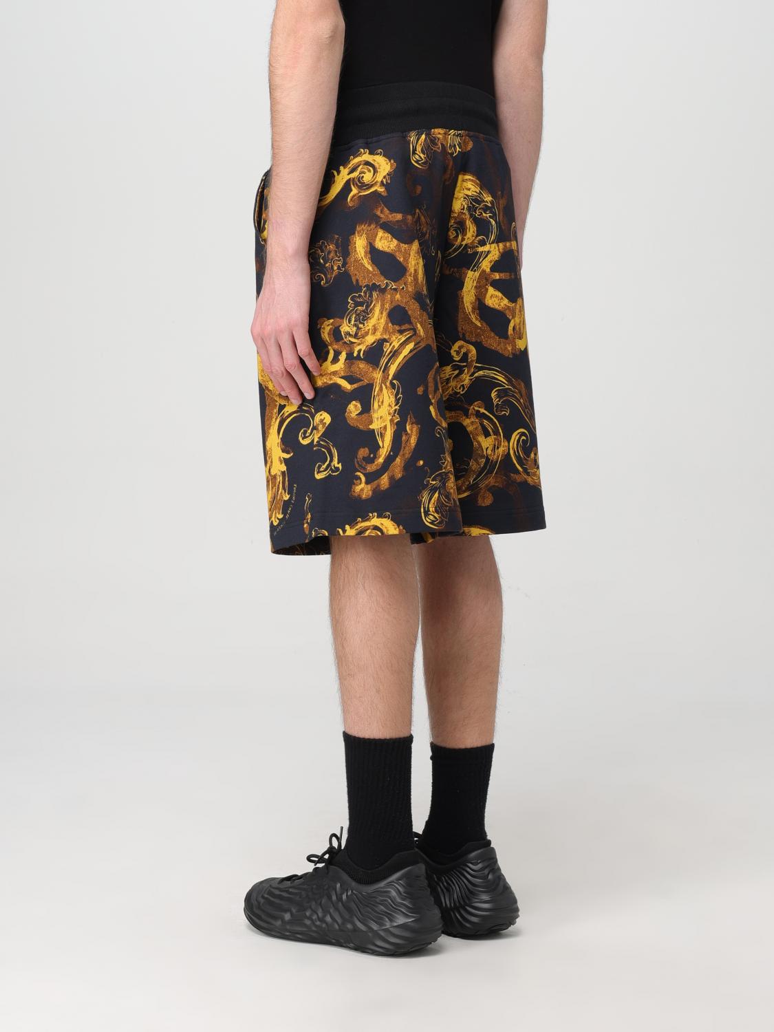 VERSACE JEANS COUTURE SHORTS: Short men Versace Jeans Couture, Black - Img 3