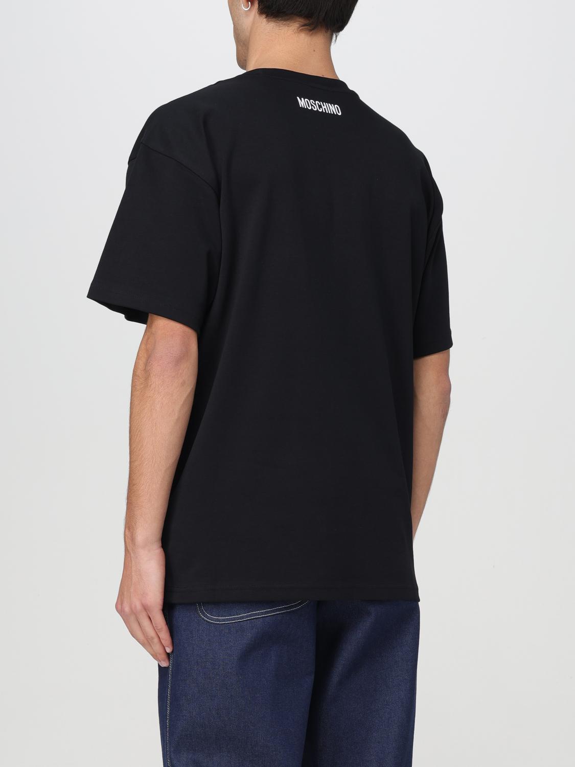 MOSCHINO COUTURE T-SHIRT: T-shirt men Moschino Couture, Black - Img 2