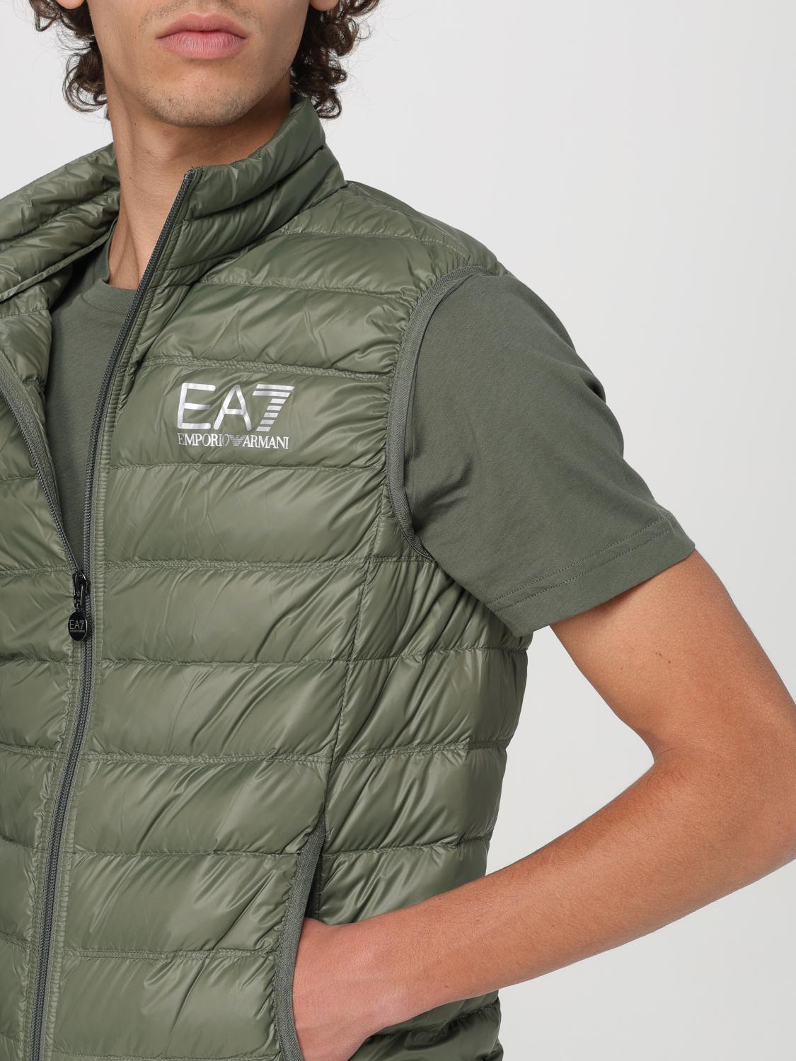 EA7 スーツベスト: ジャケット メンズ Ea7, グリーン - Img 4