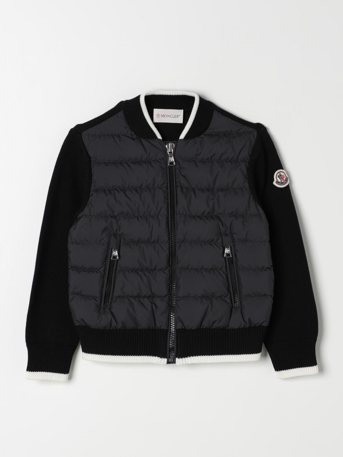 MONCLER JERSEY: Jersey niños Moncler, Negro - Img 1