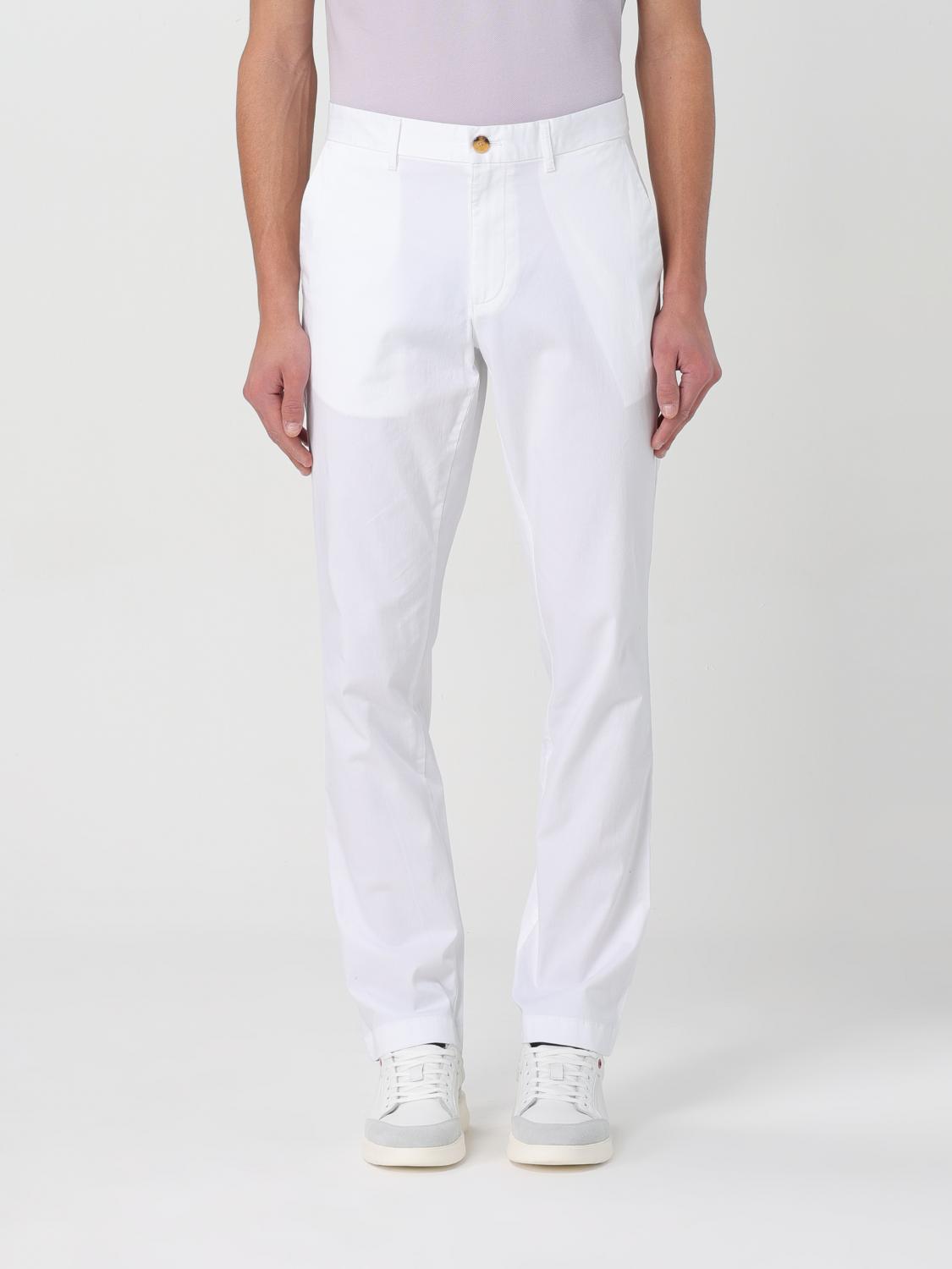 MICHAEL MICHAEL KORS Pants men White Michael Michael Kors pants CS4301KDR2 online at GIGLIO.COM