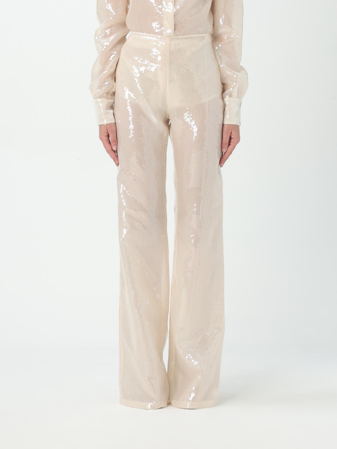 ALBERTA FERRETTI: Pants woman - White | Alberta Ferretti