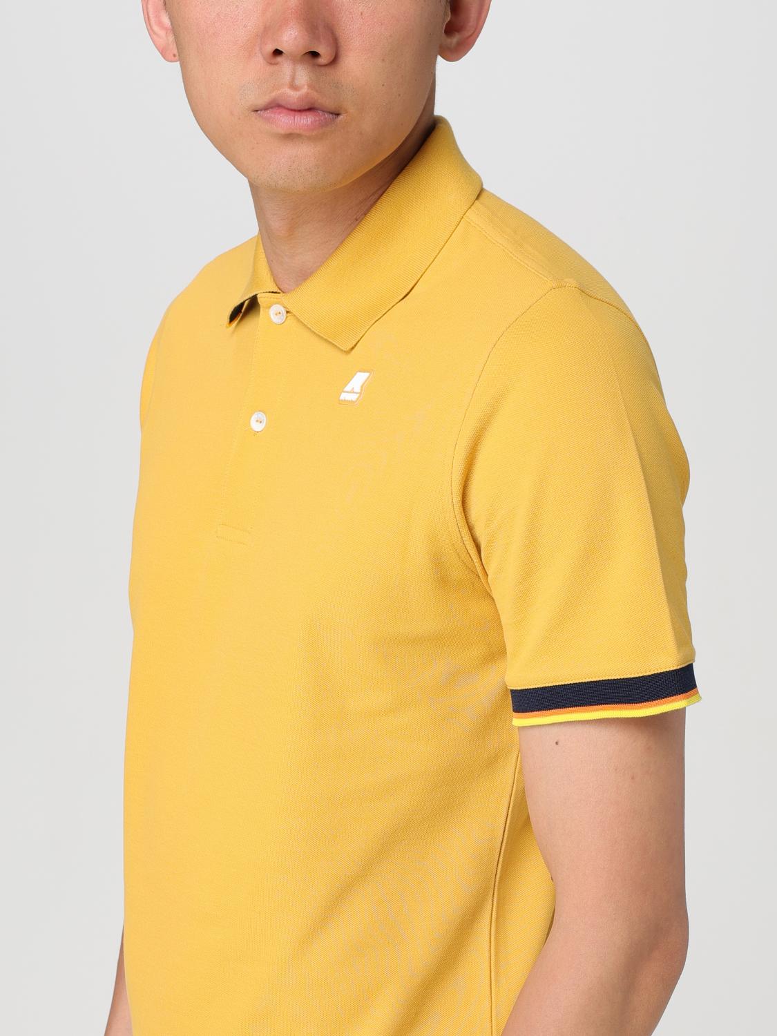 K-WAY POLO: Camiseta hombre K-way, Amarillo - Img 3