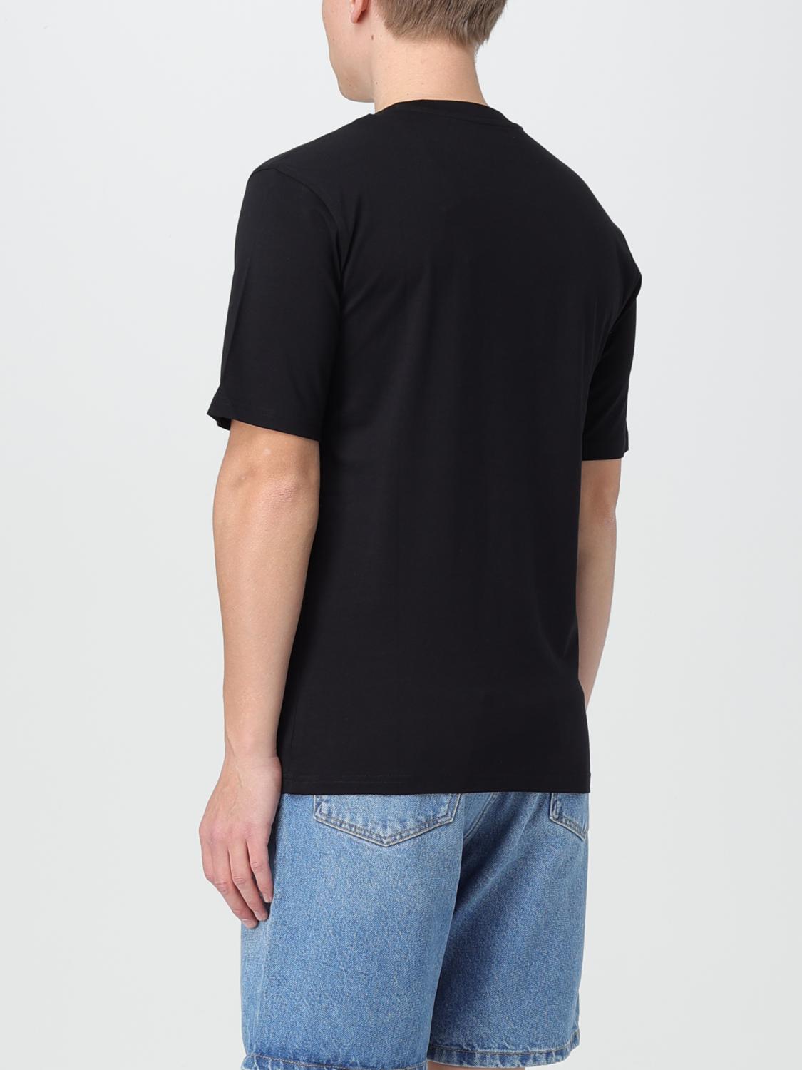 Moschino Couture Cotton Crew Neck T-Shirt - Black | 07257041