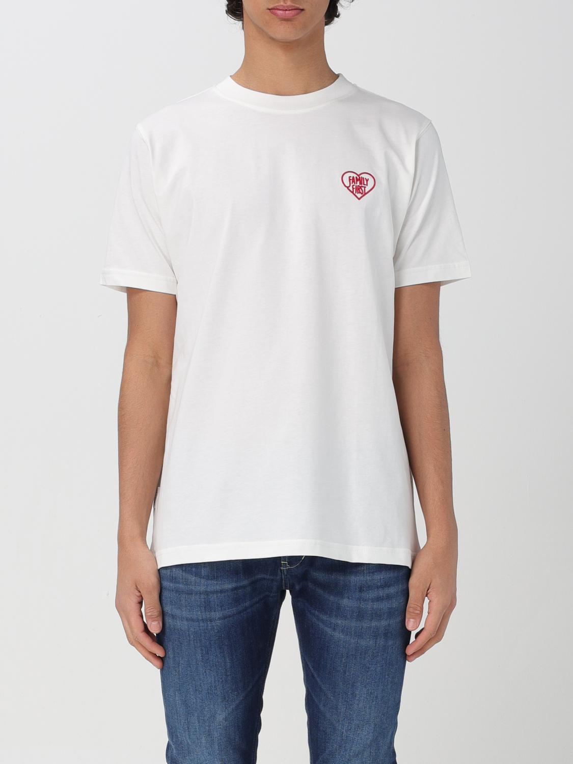 FAMILY FIRST T-SHIRT: T-shirt men Family First, White - Img 1
