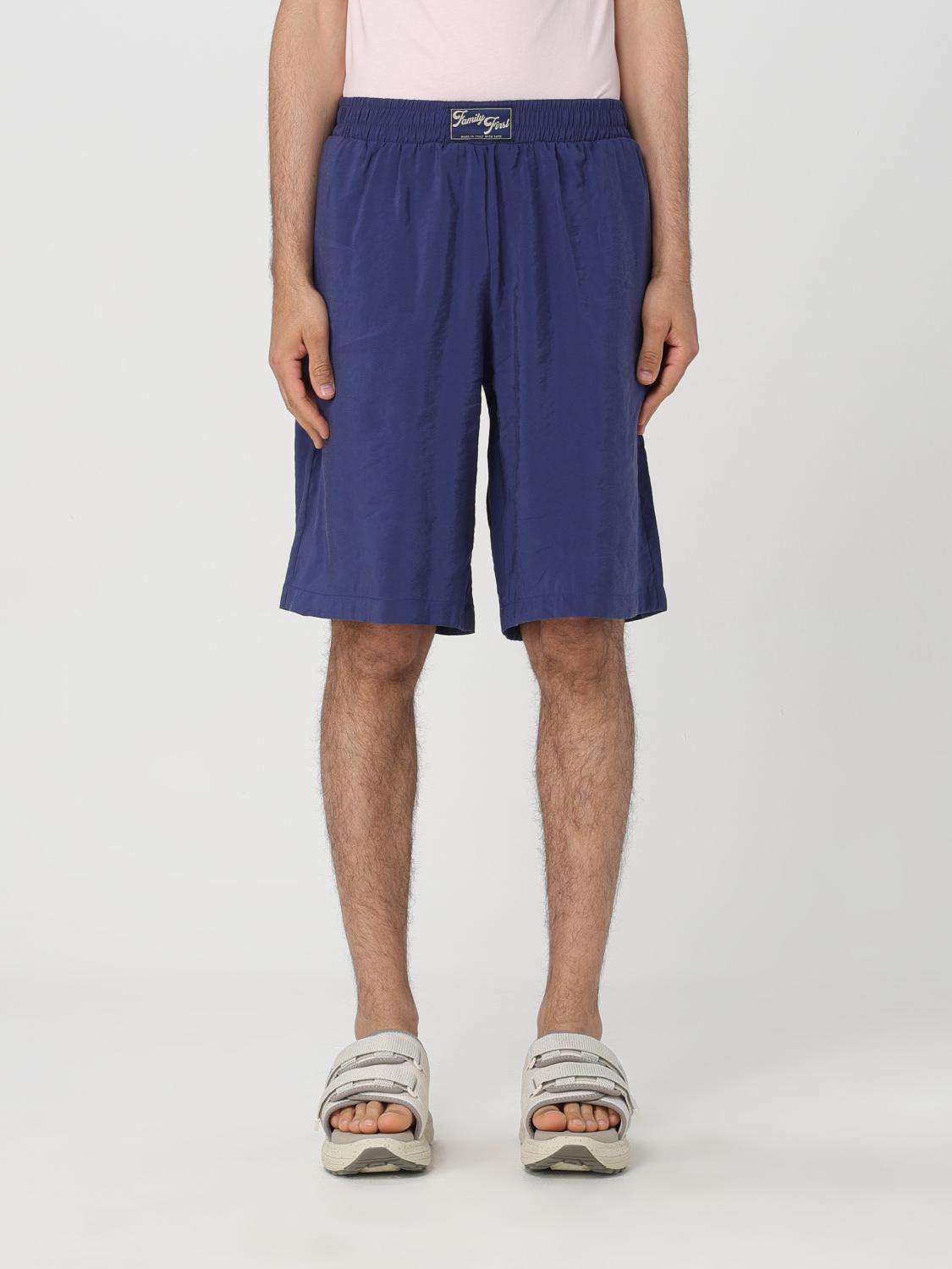 FAMILY FIRST ショートパンツ: ショートパンツ メンズ Family First, ブルー - Img 1