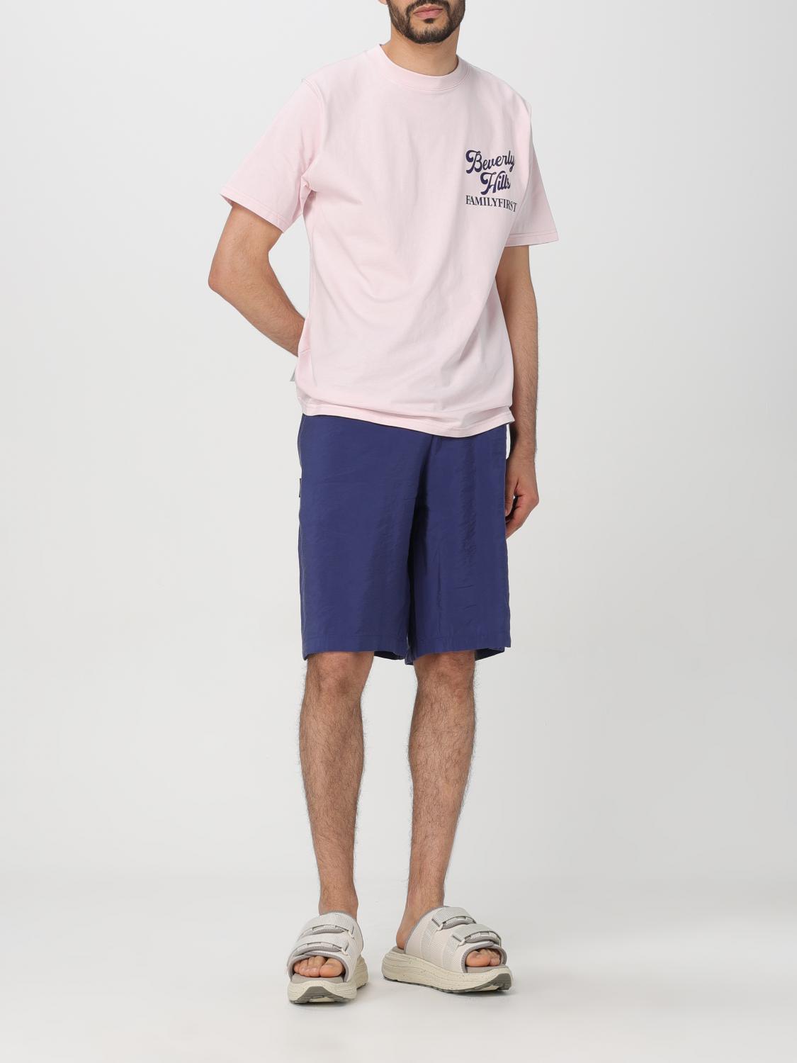 FAMILY FIRST ショートパンツ: ショートパンツ メンズ Family First, ブルー - Img 2