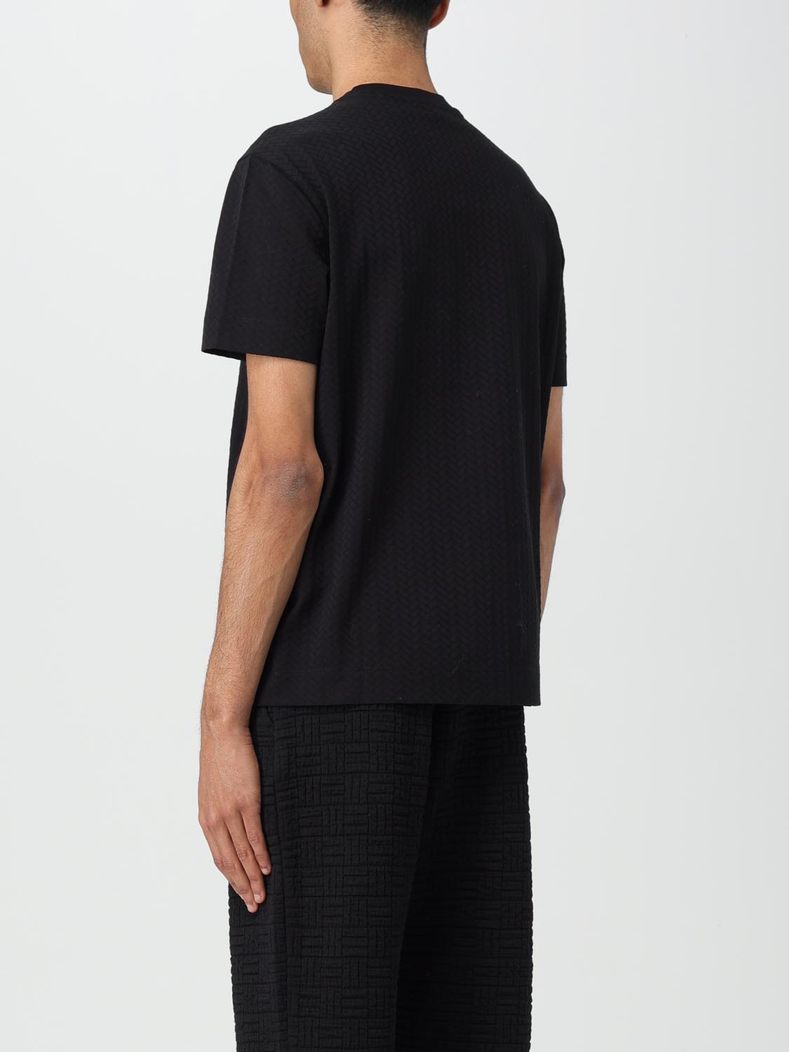 EMPORIO ARMANI: T-shirt men - Black | Emporio Armani t-shirt