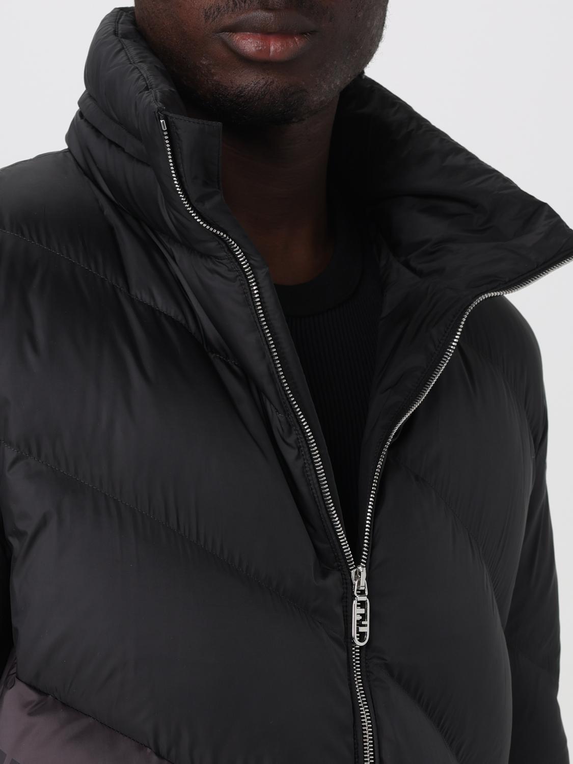 FENDI JACKET: Coat men Fendi, Black - Img 5