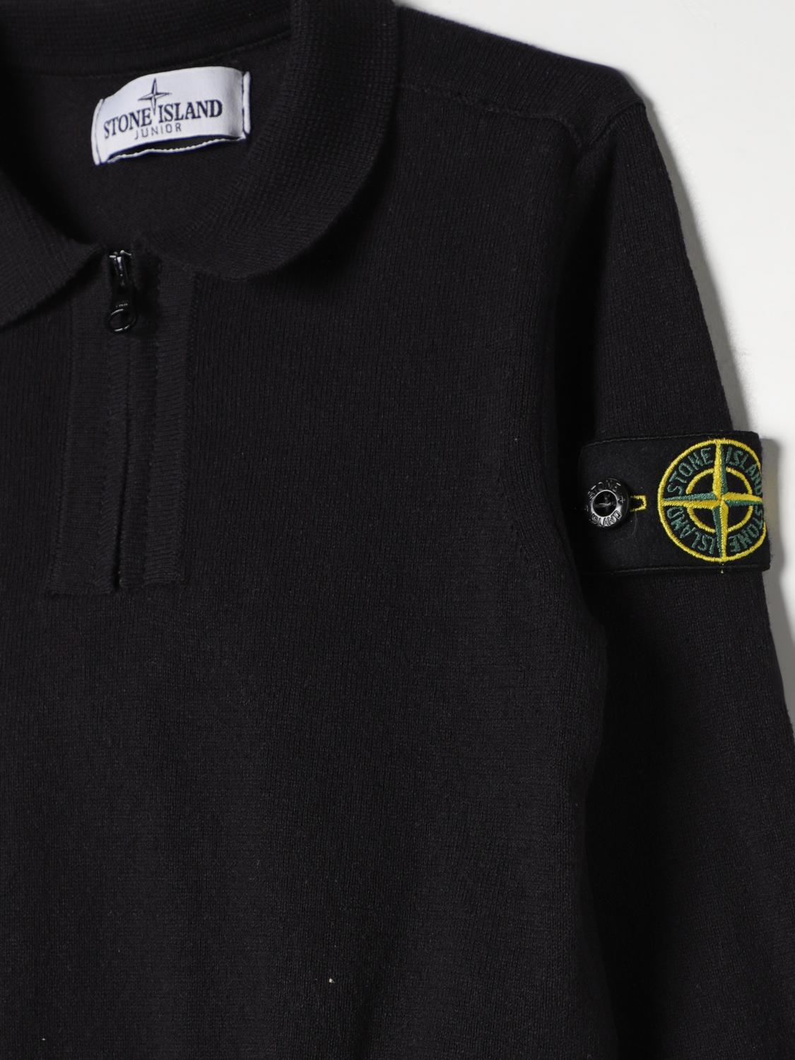 STONE ISLAND JUNIOR: Sweater kids - Blue | Stone Island Junior